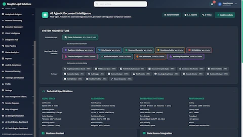Advanced Compliance & Document Generation Digital Worker interface