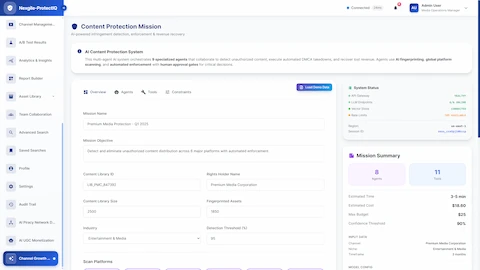 ChannelGuard™ AI - Enterprise Channel Strategy & Optimization System interface